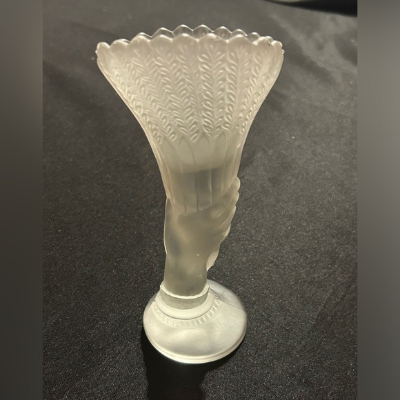 EAPG 1876 Centennial Exposition Philadelphia Art Glass Hand Vase Antique - Picture 8 of 9